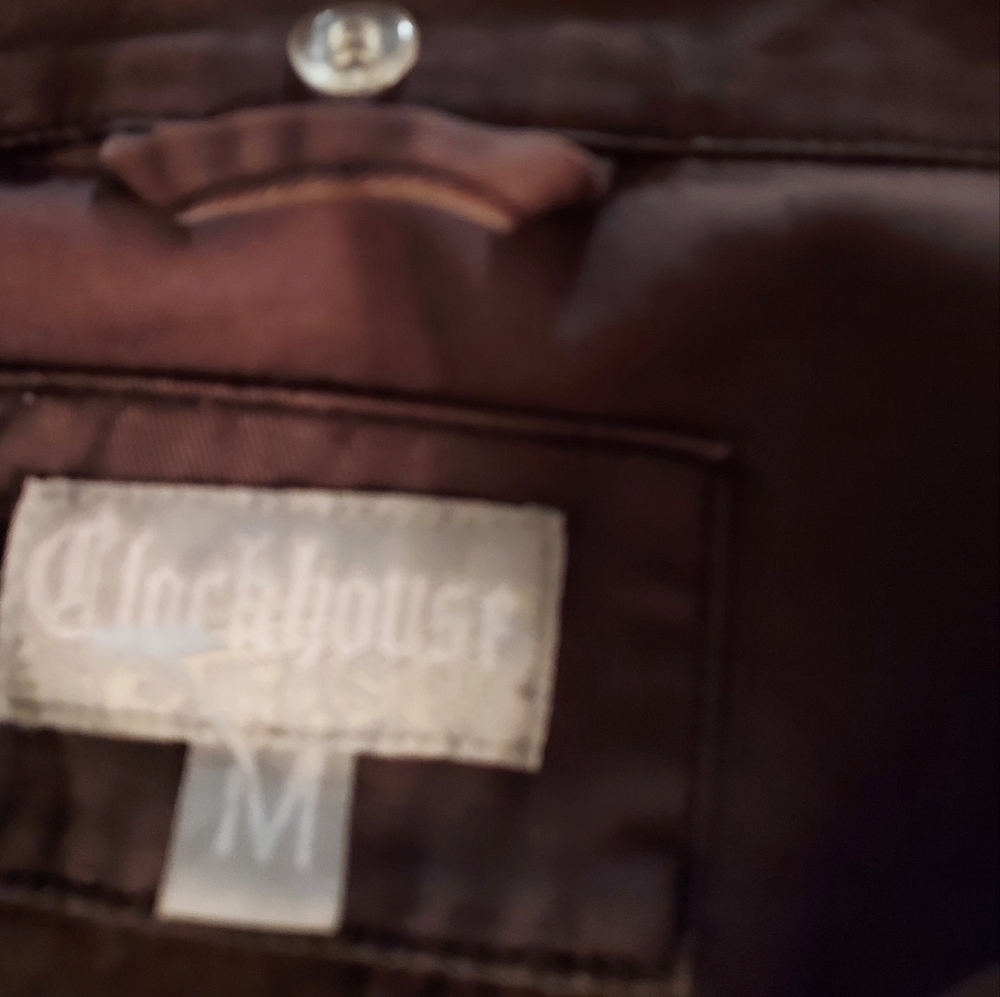 Mens clock house coat